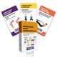 thumbnail image 1 of Cartas de entrenamiento sin dolor Fitness con banda de resistencia 3 x 5", 1 of 9