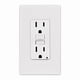 thumbnail image 2 of GFCI Outlet Leviton SmartLockPro, 15 A, 125 V, dúplex, blanco, paquete de 1, 2 of 2
