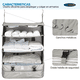 thumbnail image 3 of Organizador De Maleta Viaje Carry All® Travel L Plegable Portátil Colgante, 3 of 6