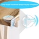 thumbnail image 5 of (12 paquetes) Cono anticolisión transparente grueso de gran tamaño, protector de cono de mesa, parachoque de borde, cojín de cono, almohadilla de silicona contra choques, cojín para cubrir muebles afi, 5 of 7