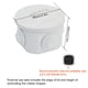 thumbnail image 2 of Caja de conexiones LeMotech de plástico ABS IP55 resistente al agua, 2 of 9