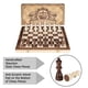 thumbnail image 5 of Juego de ajedrez AMEROUS magnético de madera de 38 cm con 2 reinas adicionales, 5 of 7
