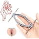 thumbnail image 5 of Clip de retención de tornillo ajustable de acero inoxidable, permite ver el interior, 5 of 5