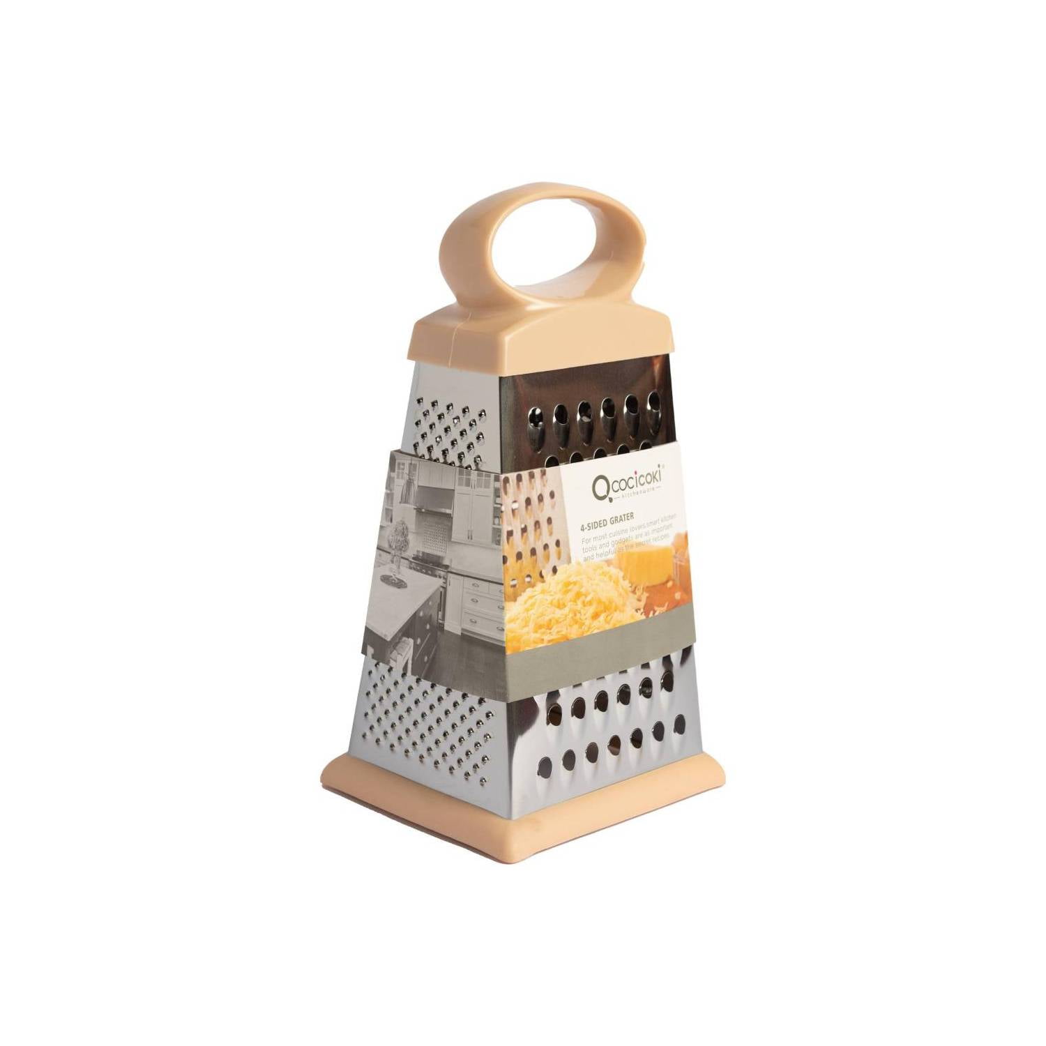 Kitchenware - Rallador De 4 Lados Rosado