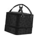 thumbnail image 5 of Organizador de esmaltes de uñas de doble capa, estuche portátil para guardar manicura, bolsas para el cuidado de las uñas, estuche para secador de uña Cremallera negra, 5 of 5