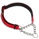 thumbnail image 1 of Collares de Cadena para Perros Uxcell, Collar para Perros sin Tirones Ajustable Reflectante de Nylon con Cadena de Acero Aleado, (XL-28 Pulgadas, Rojo), 1 of 7