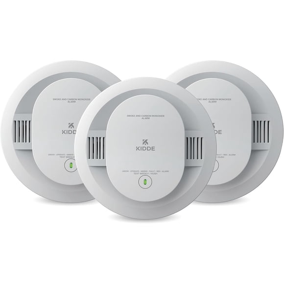 Detector de Humo y Monóxido de Carbono Kidde 30CUDR AA Pack 3