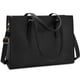 thumbnail image 1 of Funda para portátil NUBILY, impermeable, de piel ligera, 15.6 pulgadas, negra, 1 of 8