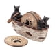 thumbnail image 3 of Juego de posavasos de madera con soporte para posavasos, posavasos decorativos, decoración del hogar, mantel individual, figura de estatua de oso para, 3 of 5