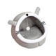 thumbnail image 5 of Cama Para Gatos Perro Lindo Lavable Antideslizante Nido Inferior Cama Para Dormir Para Gatos De Interior S Gris, 5 of 5