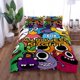 thumbnail image 1 of x2462 Bed SheetsHalloween Little Monster Duvet Cover Set Full Twin Size Bed Linen Set 3-Piece Bedding Set (1 Duvet Cover + 2 Pillow Shams) nj2462, 1 of 5