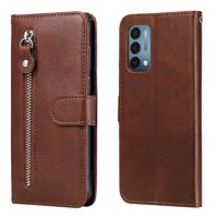 Gangxun - Funda Con Cremallera Para Oneplus Nord 200 5G, Carcasa Cartera De Cuero Pu Con Soporte Y Tarjetero