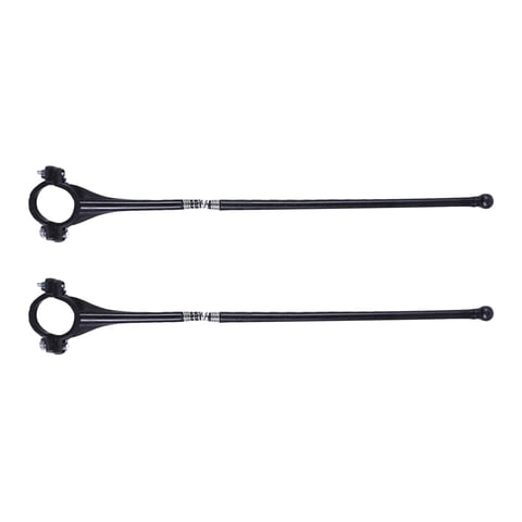 Magideal - 2 Piezas De Mástil De Bandera Para Bicicleta De Exterior, Mástil De Bandera Para Casa, Diámetro De Manillar De 25 Mm, Mástil De Bandera Para Manillar