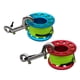 thumbnail image 2 of 2x Carrete De Dedo Carrete De Buceo Clips De Doble Extremo De Acero Inoxidable 15m Rojo + Azul, 2 of 5