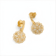 thumbnail image 2 of Aro Mujer Enchape Oro 18kt Javiera 3cm, 2 of 3