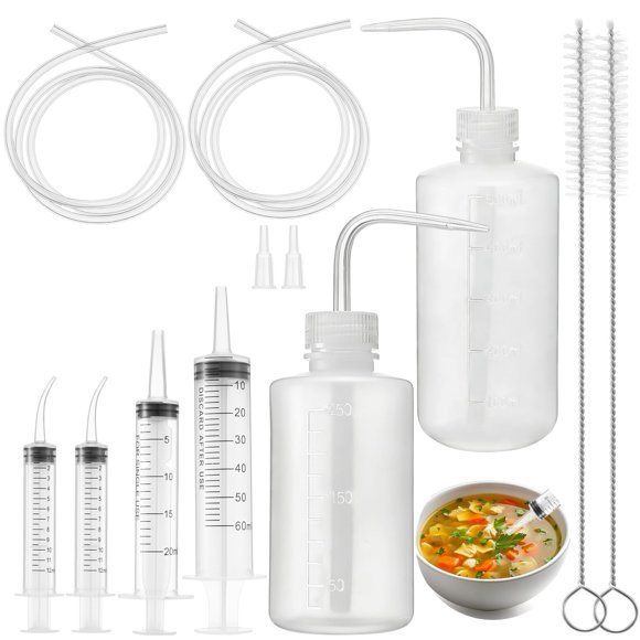 Kit de dieta líquida blanda para cirugía de mandíbula CebraBounze 12 piezas