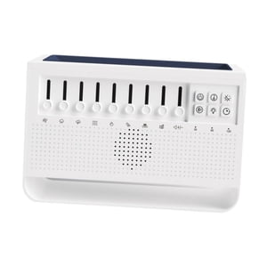 Magideal - Difusores De Aceite Esenciales Decoración De Fragancias De La Casa Atmósfera De Apertura Top Light Portable White, Humidificador De Aroma Para