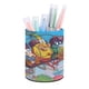 thumbnail image 1 of La Vida Moderna de Rocko-theme Cylinder Pen Holder Pencil Organizer with Flannel Lining PVC Leather Material Cardboard Base for study work 10*8CM, 1 of 6