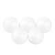 thumbnail image 3 of Bola De Espuma Blanca Artesanal, Bola De Bricolaje Hecha A Mano Para Proyectos De Manualidades De Bricolaje Para Vacaciones, 3 of 5
