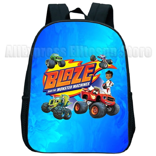 Blaze and the Monster Machines Backpack Children Toddler Kindergarten Bookbags Kawaii Boys Girls Kids Cartoon School Bags