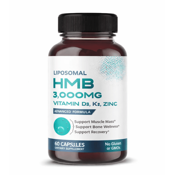 Hmb Liposomal B-hydroxy B-methyl Butyrate 3000mg Aminoacidos 60 caps