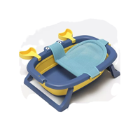 Genérico - Tina Cangrejo Plegable Con Malla Reforzada, Color Azul