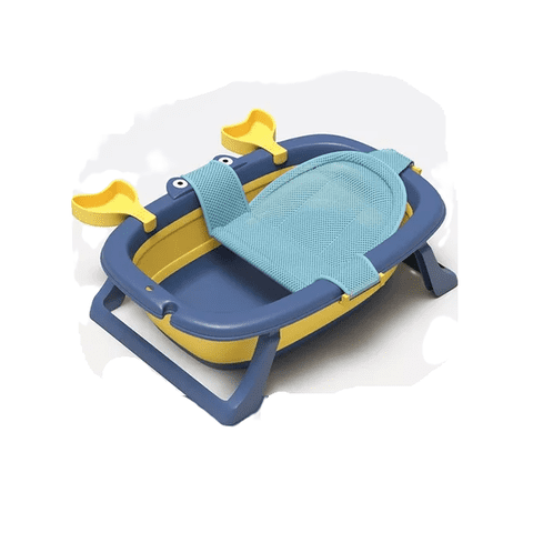 Genérico - Tina Cangrejo Plegable Con Malla Reforzada, Color Azul