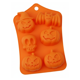 thumbnail image 2 of Pack 3 Molde Silicona Para Queques Tortas Dulces Halloween Naranja, 2 of 5