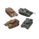 thumbnail image 2 of 1/144 Modelo De Tanque Tiger Panther Tipo Fuerte Giratorio Para Exhibición Recuerdo Niños, 2 of 5