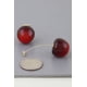 thumbnail image 3 of Pendientes De Botón Fashnzfab Deep Cherry Rojo, 3 of 3