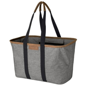 Bolsa De Lona Plegable Clevermade 8 Galones Gris Jaspeado
