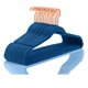 thumbnail image 1 of Perchas de terciopelo MIZGI Premium (paquete de 50), color azul pesado, 1 of 9