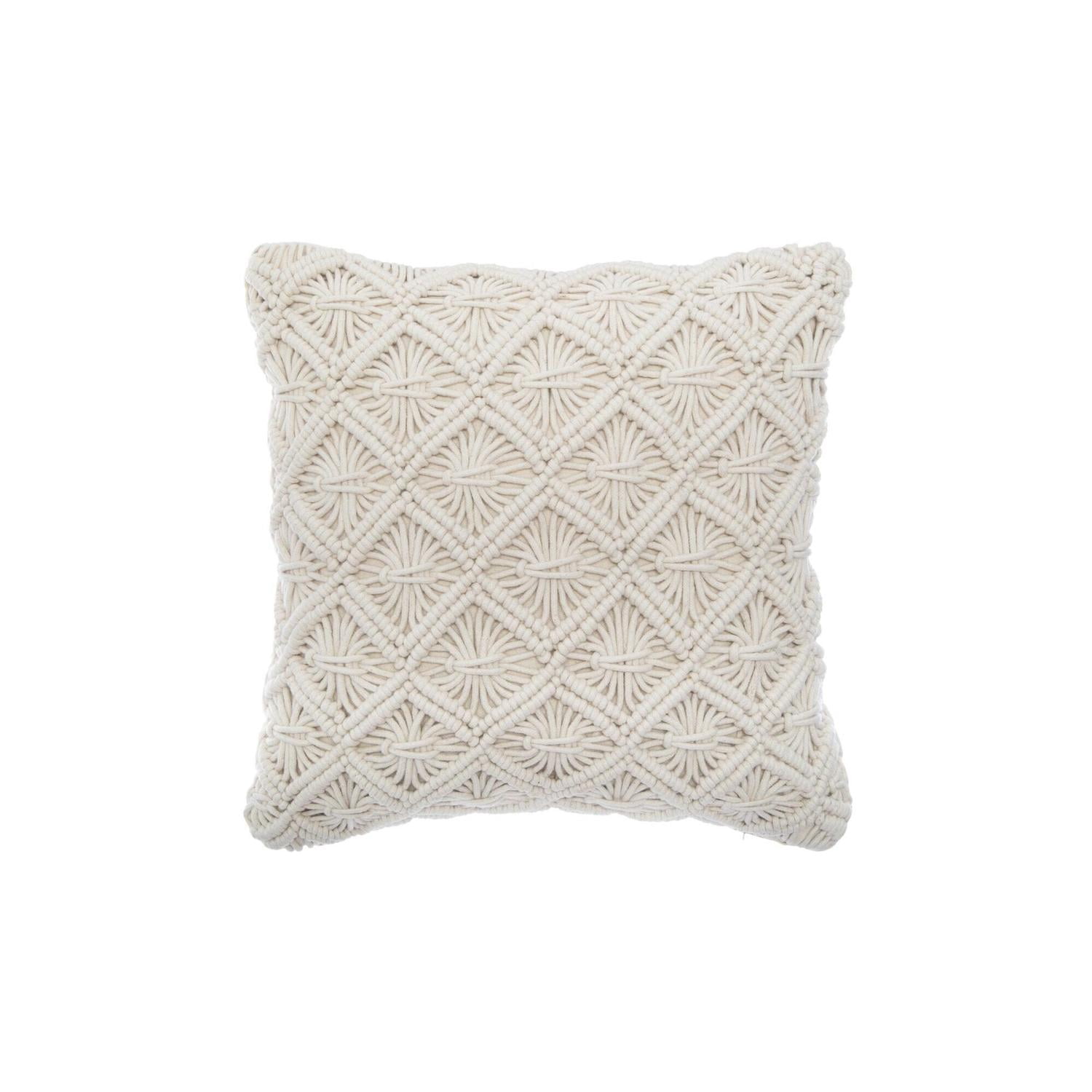 Cojín Ete Macrame 40 X 40 Cm Atmosphera