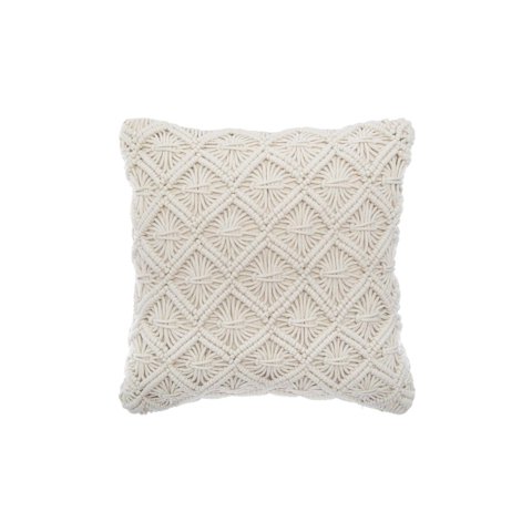 Cojín Ete Macrame 40 X 40 Cm Atmosphera