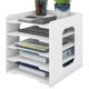 thumbnail image 1 of Organizador de Archivos Natwind de 5 Niveles Blanco para Escritorio, 1 of 6