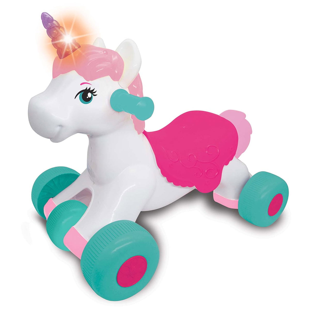 Kiddieland Toys Limited - Corre Pasillos Niños Unicornio Magico Paseo De Ensueño