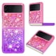 thumbnail image 1 of Funda Para Samsung Galaxy Z Flip 4 Con Diseño Gradiente Y Brillo Líquido Antigolpes Tpu, 1 of 4