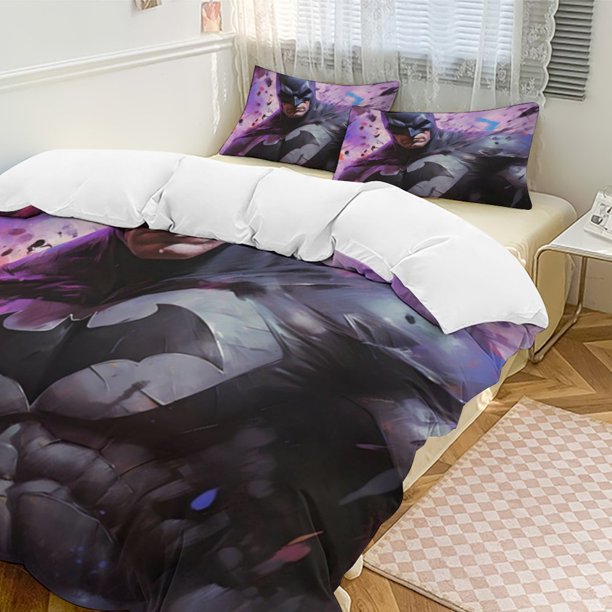 Batman 3-Piece Bedding Set Soft Warm And Comfortable Bed Set