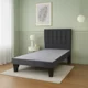 thumbnail image 2 of Cama 1,5 Plazas Incluye Base + Respaldo Franjas marengo, 2 of 3