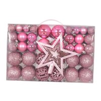 Bothyi - 101X Bola De Navidad Diy Estrella Superior Del Árbol Para Restaurante Boda Halloween Rosa