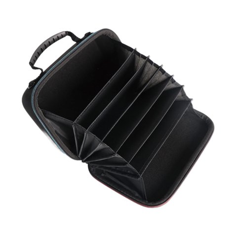 Magideal - Estuche Rígido De Eva, Funda De Transporte Para Teléfono, Organizador Impermeable Con Ranuras, Bolsa De Almacenamiento Multifuncional, Protección Para