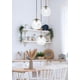 thumbnail image 2 of Lámpara Colgante Elegant Lighting Baxter de 3 Luces en Latón 110V, 2 of 9