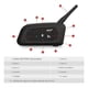 thumbnail image 3 of Intercomunicador Bluetooth 5.1 Casco Moto V6pro Manos Libre, 3 of 8