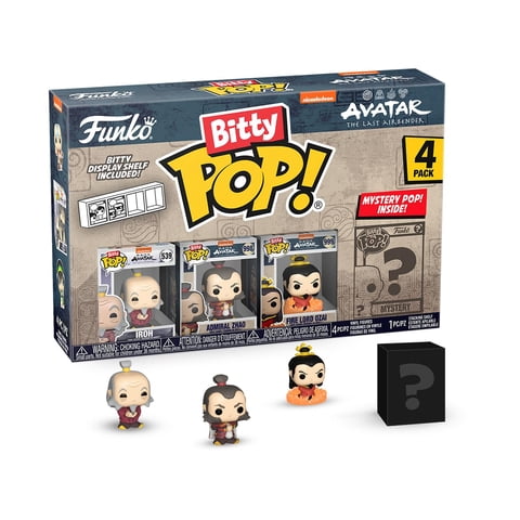 Paquete De 4 Minijuguetes Coleccionables Funko Bitty Pop! Avatar