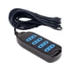 thumbnail image 2 of Alargador Extencion 3 Mts 4 Entradas Negro, 2 of 6