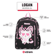 thumbnail image 2 of Mochila Xtrem Logan 5XT Gato Negro, 2 of 9