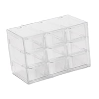Bothyi - Mini Cajón Organizador Para Organizar Pendientes, Caja De Almacenamiento, Organizador De Cuentas, 9 Cajones