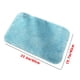 thumbnail image 2 of Xiao Hua Tapete de Piso de Baño Lavable Antideslizante, Tapete de Baño Decorativa, Tapete de Piso de Alta Felpa Gruesa y Absorbente, Azul, 16 X 24 Pulgadas, 1 Pieza, 2 of 4