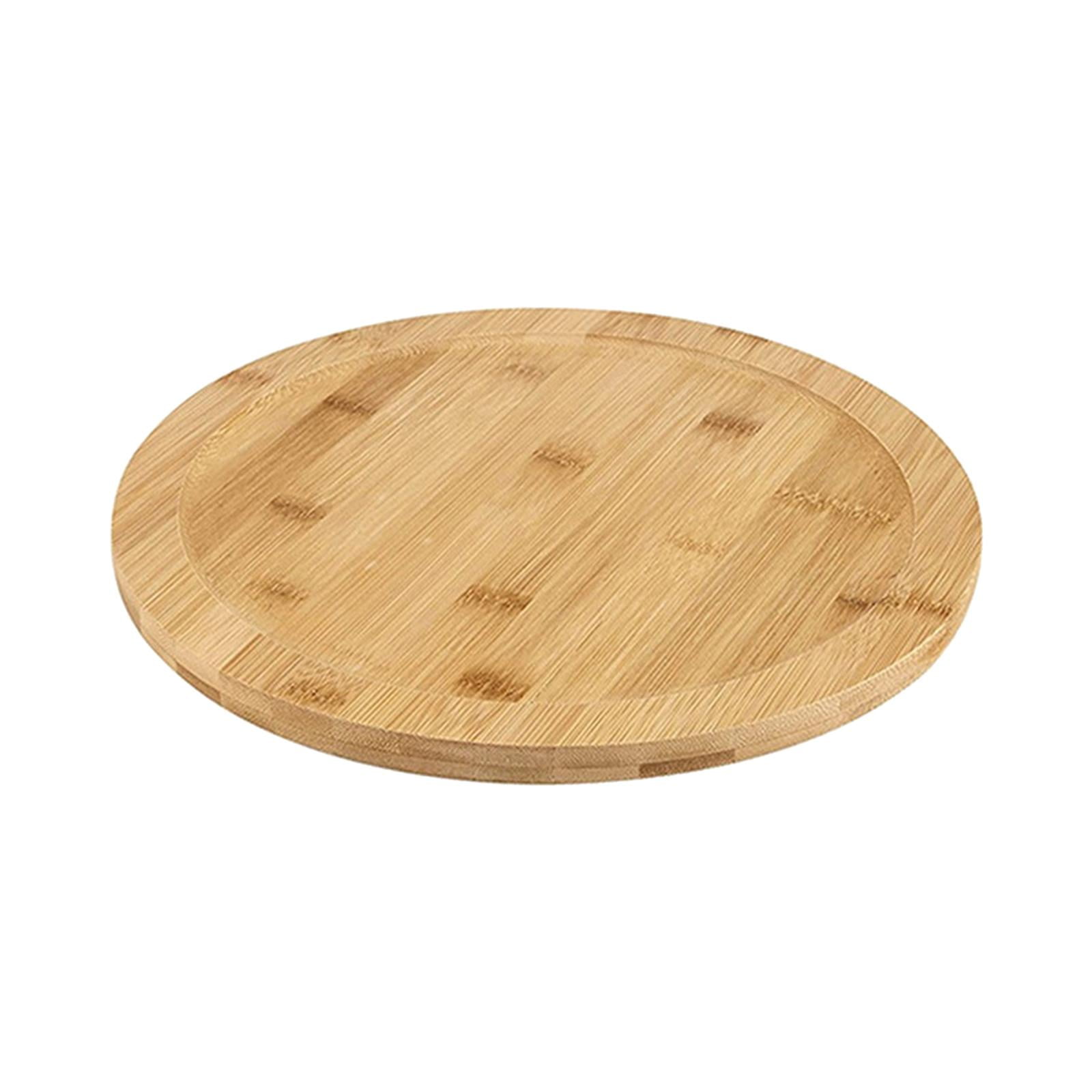Bothyi - Placa Giratoria Redonda De Madera, Bandeja Giratoria De Madera Para Encimera De Cocina Y Hogar