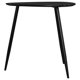 thumbnail image 5 of Mesa auxiliar Coaster Odessa triangular de madera de mango 50 cm negro, 5 of 9